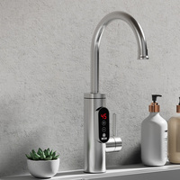 En gros 220V 3300W Offre Spéciale Robinet D'eau Chaude Instantanée Robinet De Chauffage De L'eau Électrique Avec Bec Flexible Chauffe-Eau