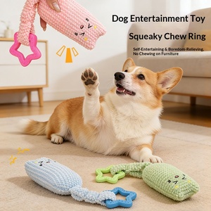 <span class=keywords><strong>Jouet</strong></span> interactif sonore en peluche pour chiot, à mâcher et pour la dentition - Product Image 3