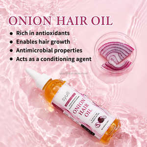 Private Label Curly Organic Vegan Leave-In Natural Scalp <strong>Hair</strong> Care 2 in 1 Protect Root Nourishing Healthy <strong>Onion</strong> <strong>Hair</strong> Growth <strong>Oil</strong> - Product Image 3