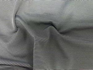 92% Polyester 8% Elastane Sọc Đen Và Trắng Spandex Stretch Vải Thể Thao Bền - Product Image 5