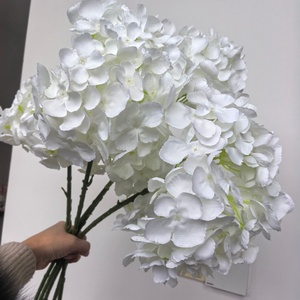 Nuovo Design Fiori Artificiali <span class=keywords><strong>di</strong></span> Alta Qualità: Rose Bianche, Ortensie e Phalaenopsis - Ingrosso - Product Image 2