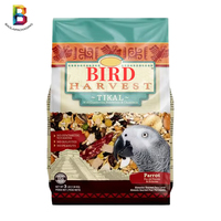 Design personnalisé Sac debout de haute qualité Emballage alimentaire pour oiseaux Pochette à fond plat Sacs pour animaux de compagnie Pigeon Perroquet