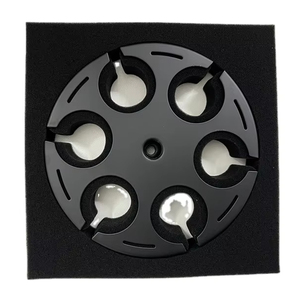 Support de microphone portable professionnel OEM en métal pour 6 micros, support de microphone présidentiel avec bonnette anti-vent en mousse - Product Image 1