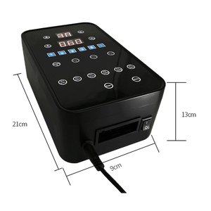 <span class=keywords><strong>XXL</strong></span> Luft kompression massage gerät mit 6 Luftkissen für Bauch-und Bein massage und Blut kreislauf pumpen wickel für Druck - Product Image 6