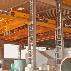 china supplier electric european double beam bridge crane price