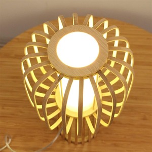 <span class=keywords><strong>Lampadaire</strong></span> en <span class=keywords><strong>rotin</strong></span> bambou tissé à la main lampes de chevet Vintage fait à la main en osier lumière en <span class=keywords><strong>bois</strong></span> pour salon prise US/EU/UK - Product Image 6