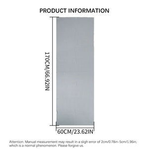 Écharpe/Hijab long en piqué de coton mercerisé de haute qualité pour homme, tout-en-un, coupe-vent, anti-sable, respirant, absorbant la transpiration, protection solaire - Product Image 4