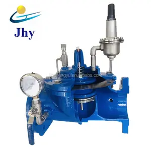 High quality water pressure cast iron relief valve pressure reducing control valve