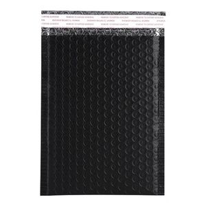 14x16 + 4cm giấy bong bóng phong bì độn Túi bưu phẩm bong bóng màu đen Túi bưu phẩm biểu tượng bong bóng nhỏ bưu phẩm vận chuyển phong bì túi - Product Image 4