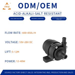 Pompe <span class=keywords><strong>solaire</strong></span> silencieuse Skimmer <span class=keywords><strong>Jet</strong></span> <span class=keywords><strong>d</strong></span>'<span class=keywords><strong>eau</strong></span> 24v Bldc Hydraulique Hydroponique Chaleur Aquatique Zksj Sans balais 12V Circulation Mini Pompe DC - Product Image 1