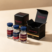 Étiquettes personnalisées pour flacons de 3 ml, 5 ml, 10 ml, 20 ml, 30 ml, étiquettes adhésives en vinyle imperméables pour peptides, autocollants pour boîtes de peptides