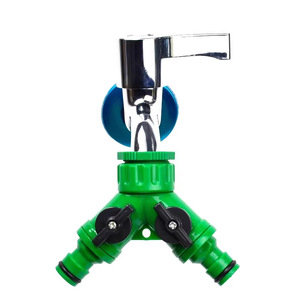 Raccord en Y en plastique pour tuyau d'arrosage, séparateur 1 vers 2 pour tuyau de jardin, installation facile, connecteur de tuyau en vrac - Product Image 4