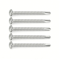Yaente Factory 410/304 Stainless Steel Phillips Pan Head With Washer Self-drilling Tapping Tek Screws