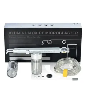 Nuovi arrivi macchina sabbiatrice per dispositivi dentali ossido di alluminio sabbiatrice/micro blaster dentale