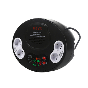 220V 3KVAソケット電源プロテクターAC単相50/60Hz電圧スタビライザー冷蔵庫用USB付き - Product Image 4