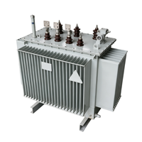 Transformateur de distribution immergé dans l'huile 25 kV S11-M Triphasé Enroulement en cuivre 400 V IEC60076