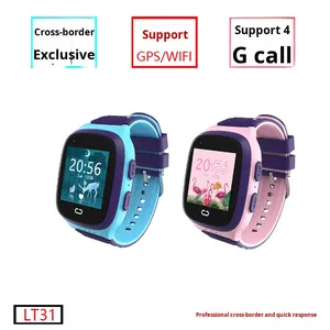 LT31 4G Reloj de teléfono para niños con GPS Videollamada a prueba de agua Pantalla IPS Tarjeta SIM Operación IOS-Responder llamada Transfronterizo - Product Image 5