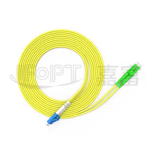 Cordon de raccordement à fibre optique LC Offre Spéciale OM3 OM4 prix d'usine câble optique de chute de cavalier à fibre monomode duplex LC APC