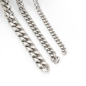 Cadena de Acero Inoxidable, Cadena de Hueso de Serpiente 304, Collar para Hombre, Accesorio de Joyería, Regalo, Estilo Europeo Americano - Product Image 2