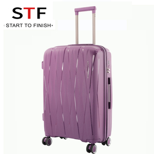 <span class=keywords><strong>Ensemble</strong></span> de bagages Premium PP de 3 <span class=keywords><strong>valises</strong></span> <span class=keywords><strong>rigides</strong></span> durables pour les voyages d'affaires et de loisirs, tailles cabine et bagage à main - Product Image 3