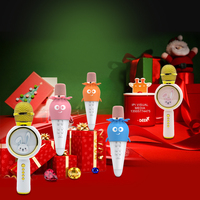 Nouveau design de microphone sans fil pour karaoké, mini micro et haut-parleur, mini machine de karaoké pour enfants