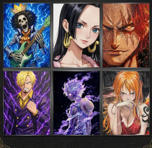 Caja Misteriosa de <span class=keywords><strong>Figuras</strong></span> de Acción de Luffy, Cartas Coleccionables y Pósteres de <span class=keywords><strong>Anime</strong></span> de One Piece, <span class=keywords><strong>Venta</strong></span> al Por Mayor para Tiendas de Juguetes Otaku - Product Image 4