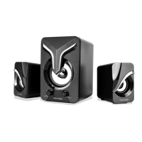 Altavoz para Juegos con Luz Intermitente RGB de 7 Colores, Microlab U270 Phenix, Altavoz Bluetooth, Altavoz para Computadora de Escritorio