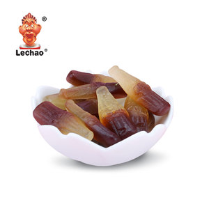Vente en gros d'usines de bonbons Gelée douce, halal, aigre, délicieux et gommeux personnalisés Bonbons de <span class=keywords><strong>cola</strong></span> enrobés de sucre - Product Image 6