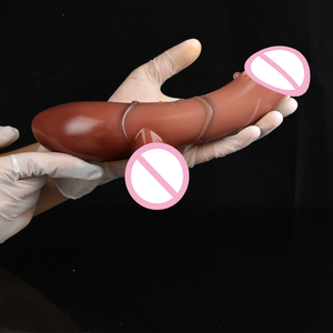 Énorme vibrateur doux chauffant gode réaliste pour femme hommes masturbateur sans fil pénis G Spot vagin puissant vibrateur de poussée - Product Image 5
