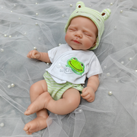 Poupées Reborn Miniatures en Silicone Intégral, Réalistes comme des Bébés Véritables, 30 cm, Corps Souple, Caractéristiques Détaillées, Cadeau de Collection