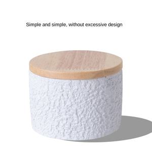 Современная роскошная урна ручной работы из влагостойкого цемента для домашних животных (собак, кошек) – мемориальные принадлежности для похорон и хранения праха после кремации - Product Image 3