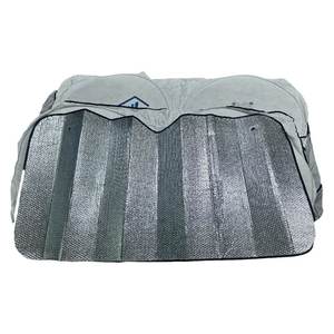 Vente chaude Pare-soleil de voiture à bulles imprimé personnalisé avec impression de logo Pare-soleil de voiture avec carton de logo personnalisé - Product Image 2