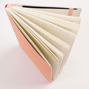 Customized logo A5 B6 PU Leather Hard Cover Journal <b>Notebook</b> Address Book Password Book to Do List - Product Image 5