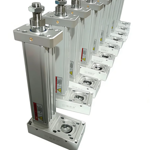 Cilindro Neumático de 63 mm de Diámetro, 150 mm de Longitud de Carrera, Actuador Lineal Micro de Bajo Ruido 1605, Motor Servo Telescópico - Product Image 1