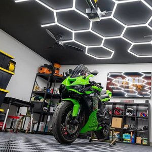 Versatile and Strong Plastic Garage Tiles Perfect for Home Basement and DIY Project Areas - Product Image 1
