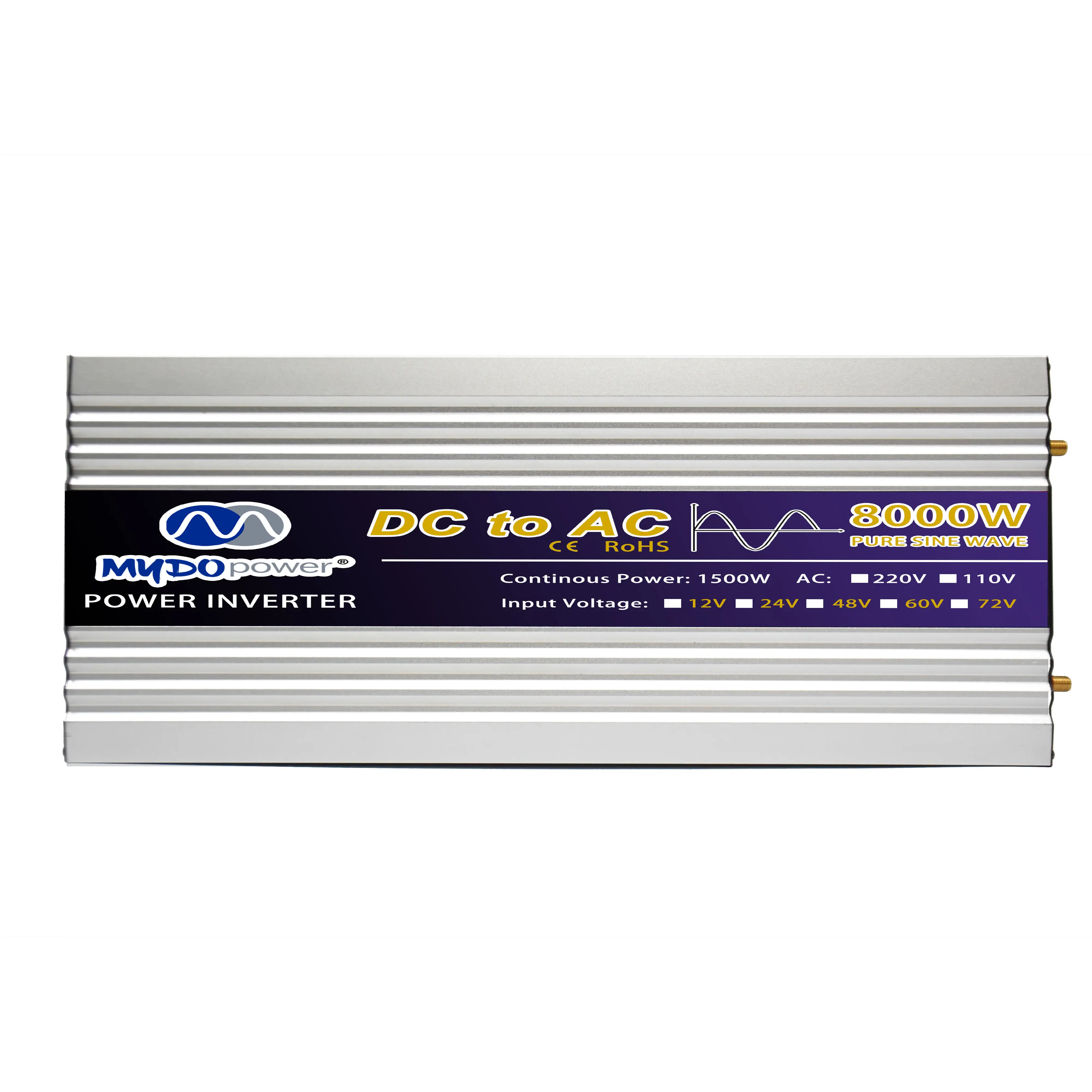 DC-ACパワーインバーター価格8000Wパワーインバーター12v 24v 110v 220v卸売メーカー純粋な正弦波パワーインバーター