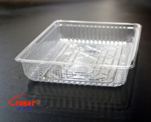 <span class=keywords><strong>Grand</strong></span> <span class=keywords><strong>plateau</strong></span> pour herbes et légumes, emballage en plastique PET transparent, <span class=keywords><strong>jetable</strong></span>, pour la vente en gros auprès du fournisseur - Product Image 2