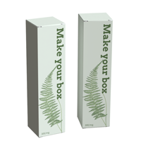 Marque personnalisée format d'impression papier liquide mat luxe rouge à lèvres cadeau cosmétique brillant à lèvres dentifrice nettoyant pour le visage boîte d'emballage