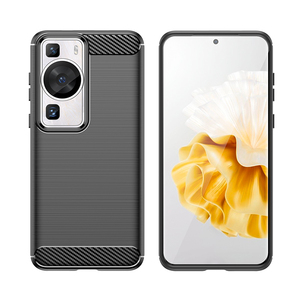 Sợi Carbon chống sốc mềm TPU Cover quay lại trường hợp điện thoại cho Huawei P10 Lite P60 Pro Nova 10se - Product Image 3