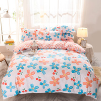 Parure de lit de luxe 4 pièces en 100 % coton, qualité hôtelière, avec housse de couette et 2 taies d'oreiller – Fournisseur direct usine