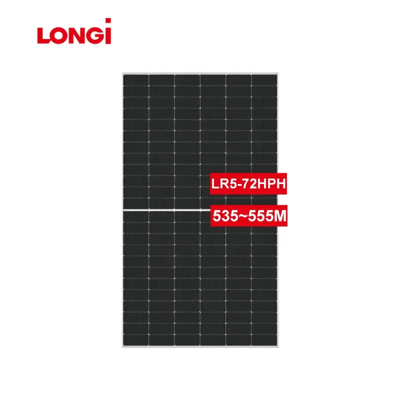 LONGi-Panel Solar de alta eficiencia, 535W, 540W, 545W, 550W, 555W, oferta