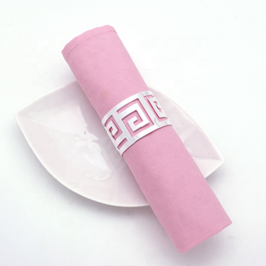 Luxe Jolie <span class=keywords><strong>Rose</strong></span> Or Anneau Serviettes Fantaisie Porte-Serviettes Élégant Métal Jaune Minimaliste Bling <span class=keywords><strong>Serviette</strong></span> Anneaux Décoratifs - Product Image 5