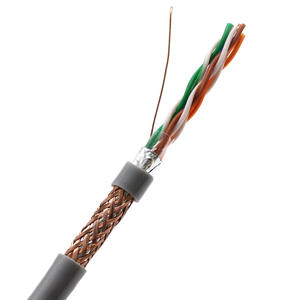 Cable Ethernet SFTP Cat5e 23AWG de Cobre Puro Sólido con Doble Blindaje, 305m 1000ft, Cable de Red a Granel SF/UTP Cat5e - Product Image 2