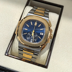 Reloj Mecánico Patek Philippe <span class=keywords><strong>de</strong></span> 41 mm <span class=keywords><strong>con</strong></span> Movimiento Japonés NH38, Esfera MOD, Esqueleto en <span class=keywords><strong>Oro</strong></span> Rosa, para Hombre, <span class=keywords><strong>con</strong></span> Esfera Hueca, Resistente al Agua - Product Image 6