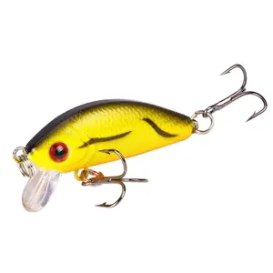 Fishing Lures Mini Minnow With Treble hook Minnow Lures Baits Crank