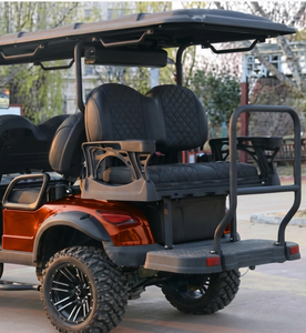 Spacious 4+2 Golf Cart for Course and Resort Applications <b>70</b>-90KM Range High Safety CE Certified Golf Cart - Product Image 2