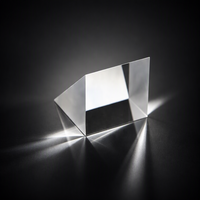 Prisme optique à angle droit, réflecteur à 90 degrés, prisme en verre K9 BK7 pour l'alignement du niveau laser, système d'imagerie, taille personnalisée