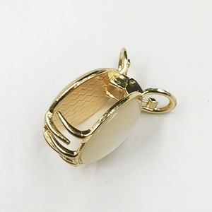 Half Up Hair Clip Faux Pearl 6 Cm Silver Gold Daily Use Hair Ornament - Product Image 4