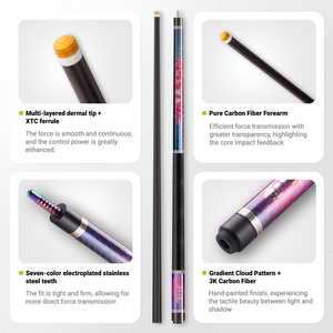 Manches de queue de <span class=keywords><strong>billard</strong></span> en fibre de carbone personnalisables - Queue de <span class=keywords><strong>billard</strong></span>/snooker professionnelle avec accessoires |   queues de <span class=keywords><strong>billard</strong></span> snooker - Product Image 4