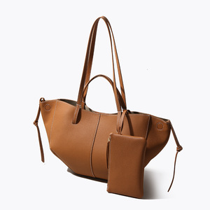 Borsa Tote da Donna in Pelle Pieno Fiore <span class=keywords><strong>Personalizzata</strong></span> di Alta Gamma, Borsa a Spalla Morbida di Lusso, Borsa a Mano da Donna in Vera Pelle di Grande Capacità, alla Moda - Product Image 4